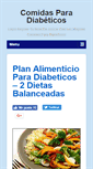 Mobile Screenshot of comidasparadiabeticos.net